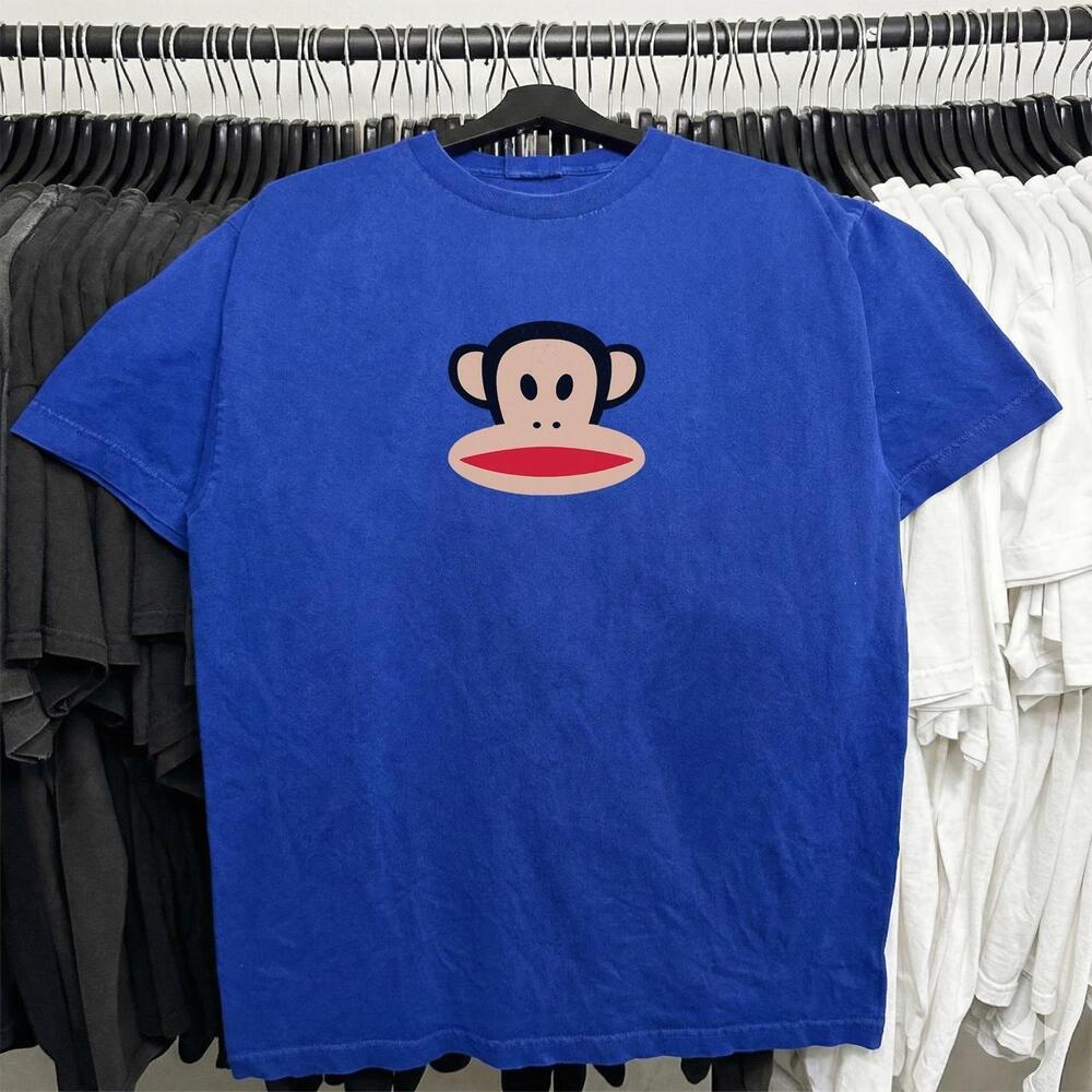 Blue Paul Frank Monkey T Shirt